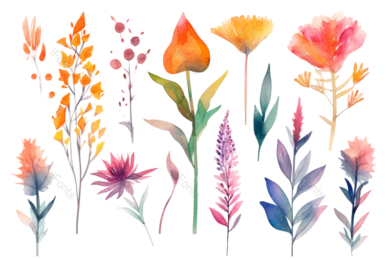 鲜花背景图片,鲜花边框元素,设计PNG,免抠素材